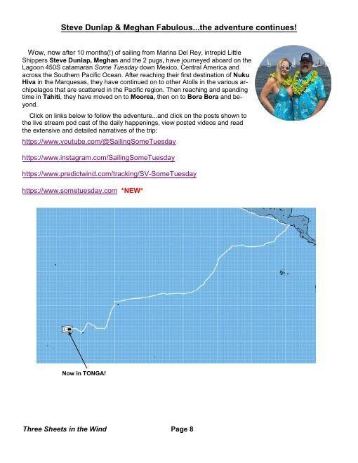 Newsletter page: Steve Dunlap and Meghan Fabulous, the adventure continues