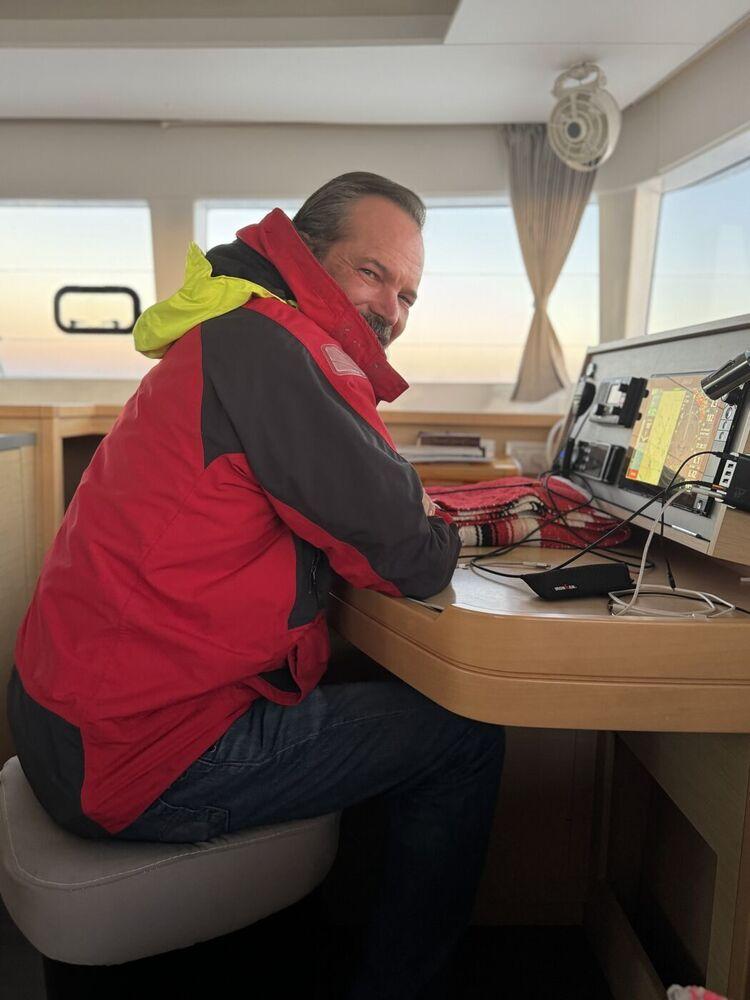 Steve at Some Tuesday's nav station